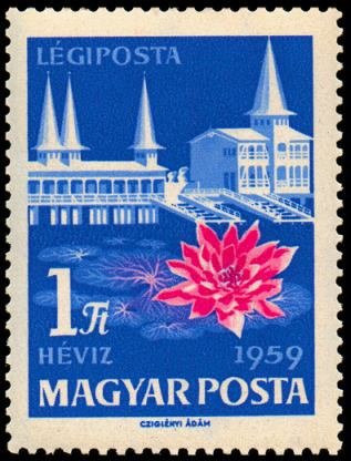 Hévíz and water lily