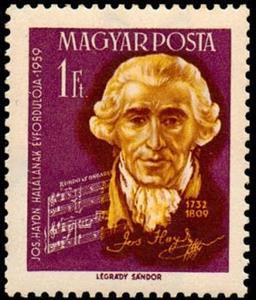 Stamp, Joseph Haydn, Hungary,  , Music, Composers