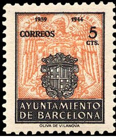 V Aniversario de la liberación de Barcelona