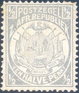 Stamp, Wagon with One Shaft, South Africa - States and Colonies,  , Coats of Arms, Flags