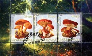 Mini Sheet, Mushrooms, Cinderellas,  , Mushrooms