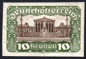 Stamp, Parliament Building, Austria,  , Buildings, Government Buildings, Parliaments