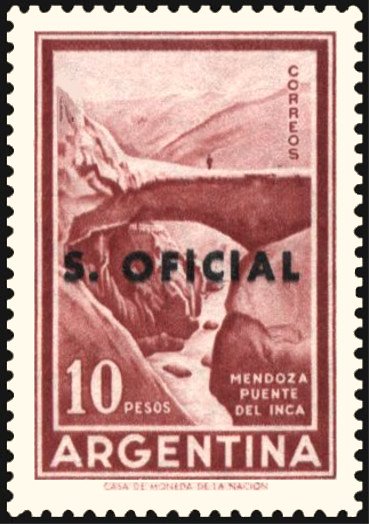 Inca Bridge, Mendoza, ovpt.