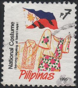 Stamp, Philippine Flag and National Symbol (Re-drawn), Philippines,  , Flags