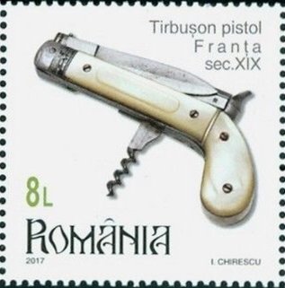 French pistol corkscrew (19th cent.)