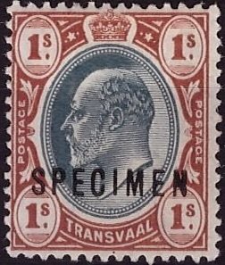 Edward VII, overprinted