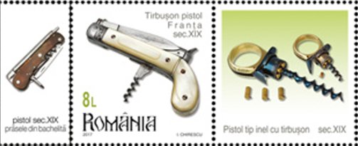French pistol corkscrew (19th cent.)