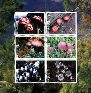 Mini Sheet, Mushrooms, Cinderellas,  , Mushrooms