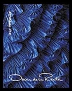Oscar de la Renta - blue design