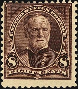 Stamp, General William Tecumseh Sherman (1820-1891), United States of America,  