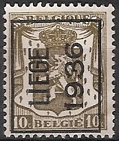 Stamp, Small coat of arms, Belgium,  , Coats of Arms, Heraldic Animals, Лев