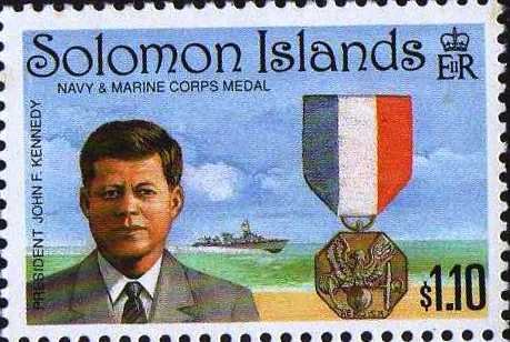 Pres Kennedy and medal