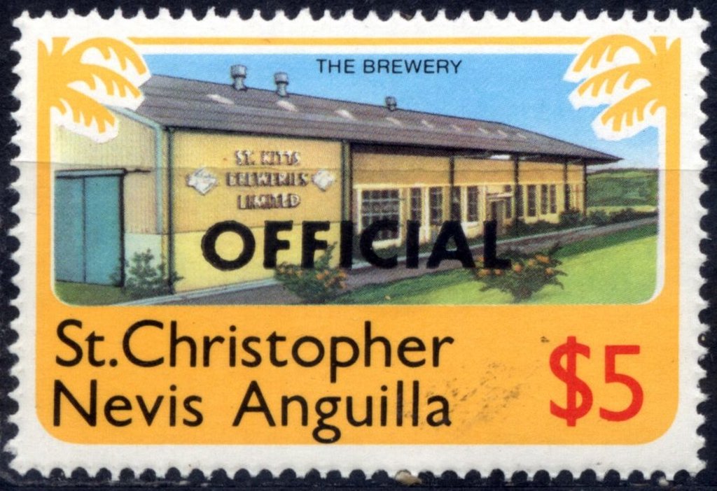 Brewery, overprint "OFFICIAL"