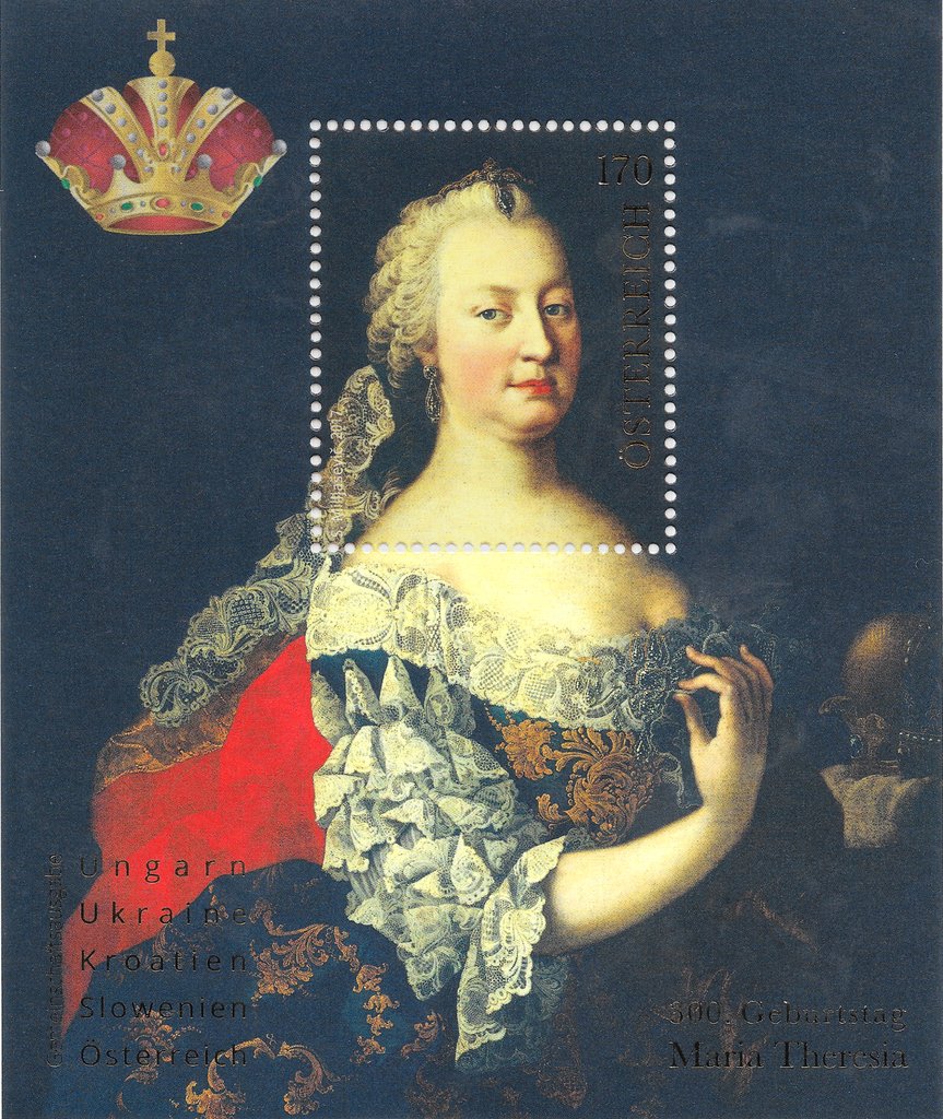 Maria Theresia (1717~1780), Archduchess of Austria and Queen