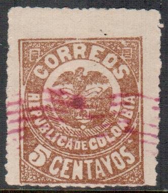 Cartagena edition: coat of arms (overprint)