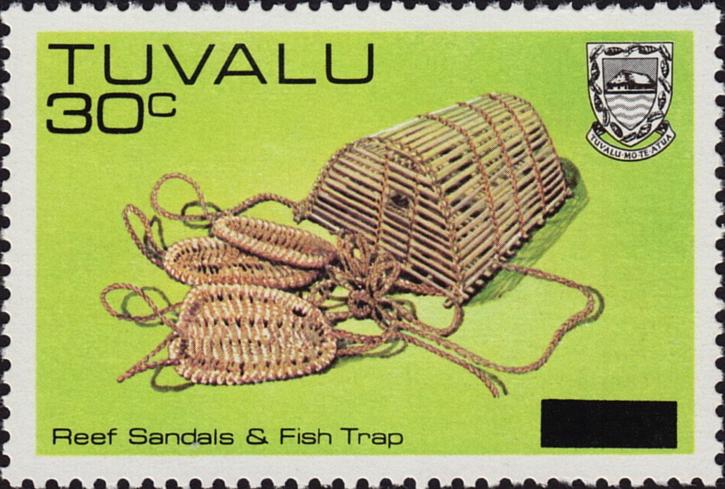 Reef sandals and fish trap - surcharged