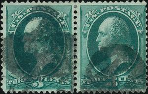 Se-tenant, George Washington (1732-1799), first President of the U.S.A., United States of America,  , Famous People, Heads of State, Men, Politicians, Государственный деятель