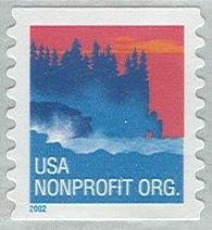 Stamp, Sea Coast, United States of America,  