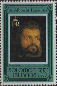 Stamp, Paul, Solomon Islands,  