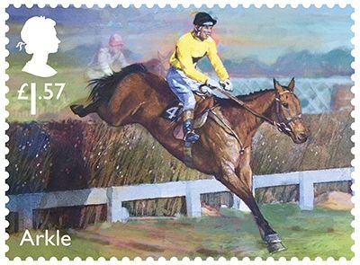 Stamp, Arkle, United Kingdom of Great Britain & Northern Ireland,  , Animals (Fauna), Equestrianism and horse riding, Horses