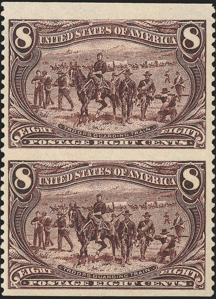 Troops Guarding Wagon Train