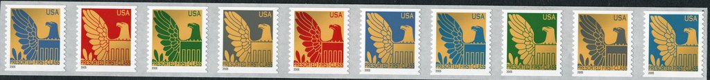 Se-tenant, Eagle, United States of America,  