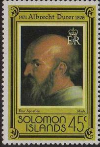 Stamp, Mark, Solomon Islands,  