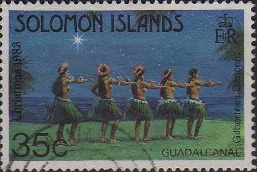 Gilbertese (i-Kiribati) dancers