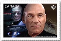 Stamp, Captain Picard vs. Locutus of Borg, Canada,  , film, Television
