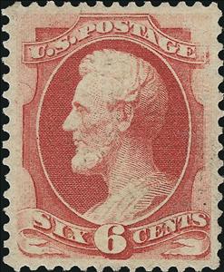 Stamp, Abraham Lincoln (1809-1865), 16th President of the U.S.A., United States of America,  , Famous People, Heads of State, Men, Politicians, Государственный деятель