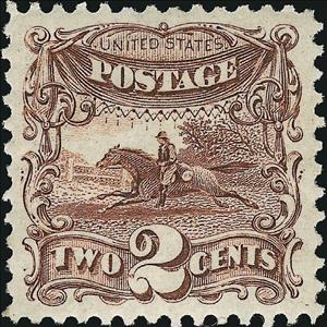 Stamp, Pony Express Rider, United States of America,  