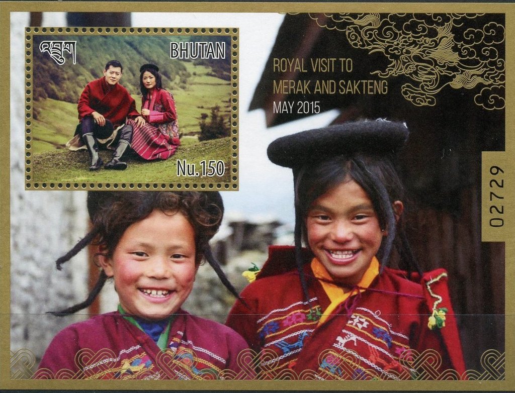 King Jigme and Queen Jetsun seated
