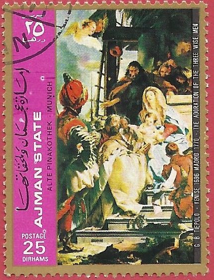 The Adoration of the three wise men; G. B. Tiepolo