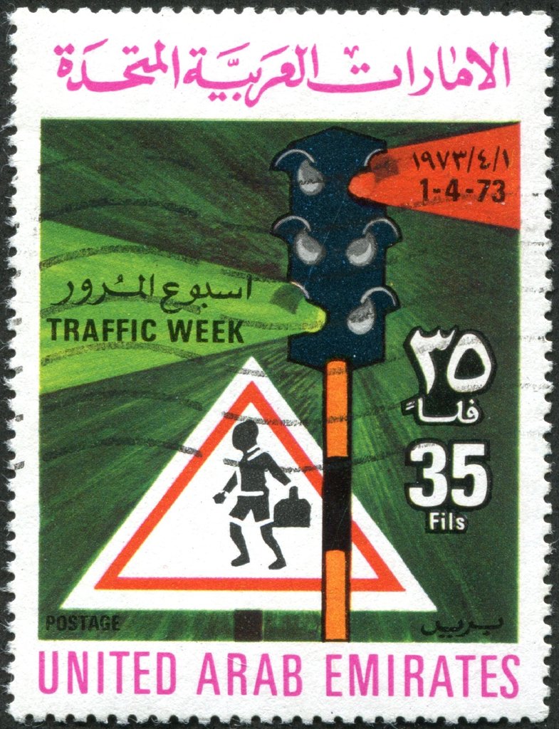 Traffic light and traffic sign
