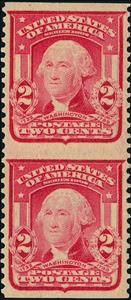 Se-tenant, George Washington (1732-1799), first President of the U.S.A., United States of America,  , Famous People, Heads of State, Men, Politicians, Государственный деятель