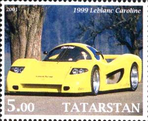 Stamp, Leblanc Caroline 1999, Cinderellas,  , Cars