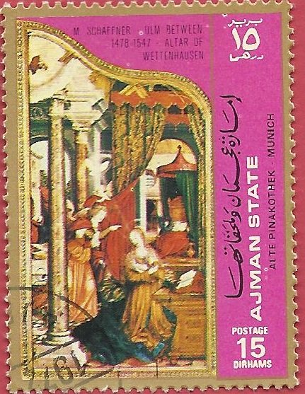 Altar of Wettenhausen; M. Schaffner - Ulm Between