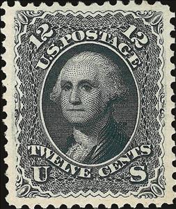 Stamp, George Washington (1732-1799), first President of the U.S.A., United States of America,  , Famous People, Heads of State, Men, Politicians, Государственный деятель