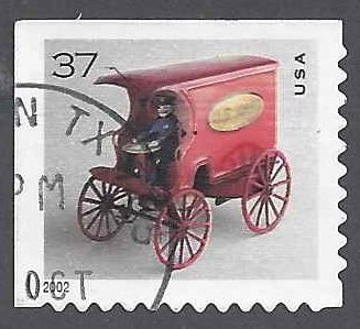 Toy Mail Wagon - First Class