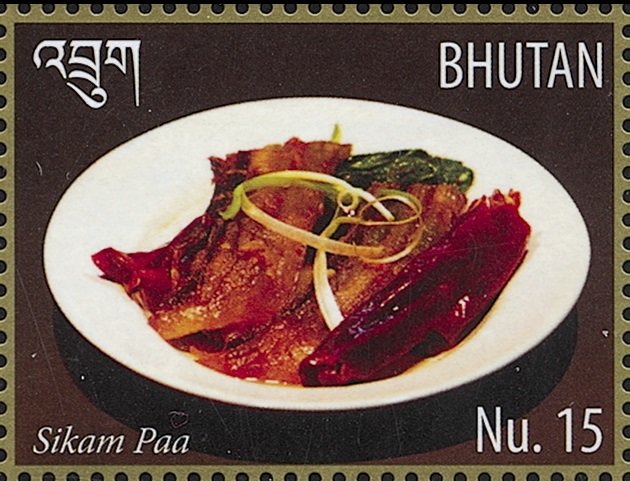 Sikam Paa (dried pork)