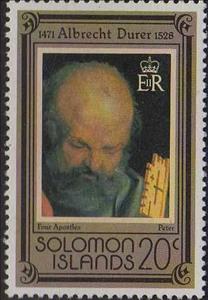 Stamp, Peter, Solomon Islands,  