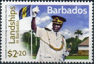 Stamp, Commander Leon Marshall (1906-1973), Barbados,  , Military Officers