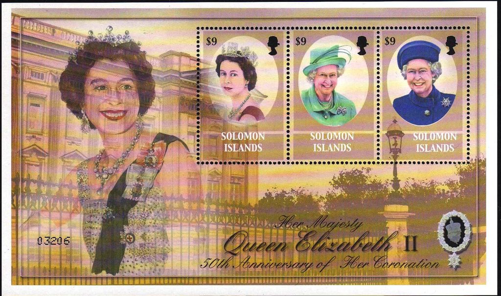 QEII minisheet