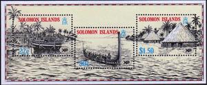 Souvenir Sheet, Minisheet, Solomon Islands,  , Culture