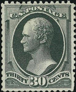Stamp, Alexander Hamilton (1757-1804), Founding Father of the U.S., United States of America,  