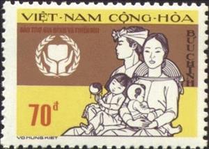 Stamp, Emblem, Vietnam, South,  