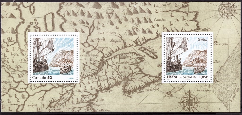 400th Anniversary of Quebec (Savignon) Souvenir Philatelique