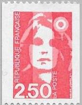 Marianne of Briat coil stamp