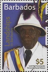 Stamp, Lord High Commander Vernon Nathaniel Watson, Barbados,  , Military Officers