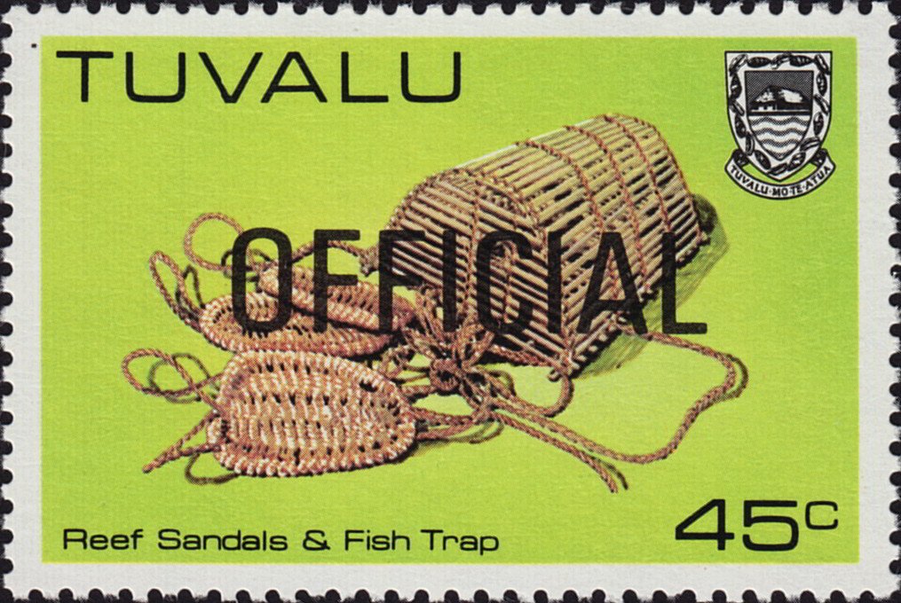 Reef sandals and fish trap - Official overprint